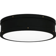 Ahoy Flush Mount in Matte Black