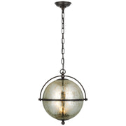 Bayridge Large 2-Light Pendant in Aged Iron