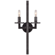 Liaison Double 2-Light Wall Sconce in Bronze