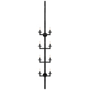 Liaison 84" 8-Light Statement Wall Sconce in Bronze