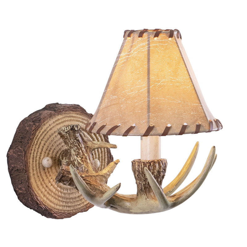 Lodge 1-Light Wall Light in Noachian Stone
