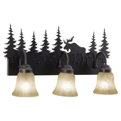Yellowstone 3-Light Vanity in Burnished Bronze