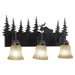 Yellowstone 3-Light Vanity in Burnished Bronze