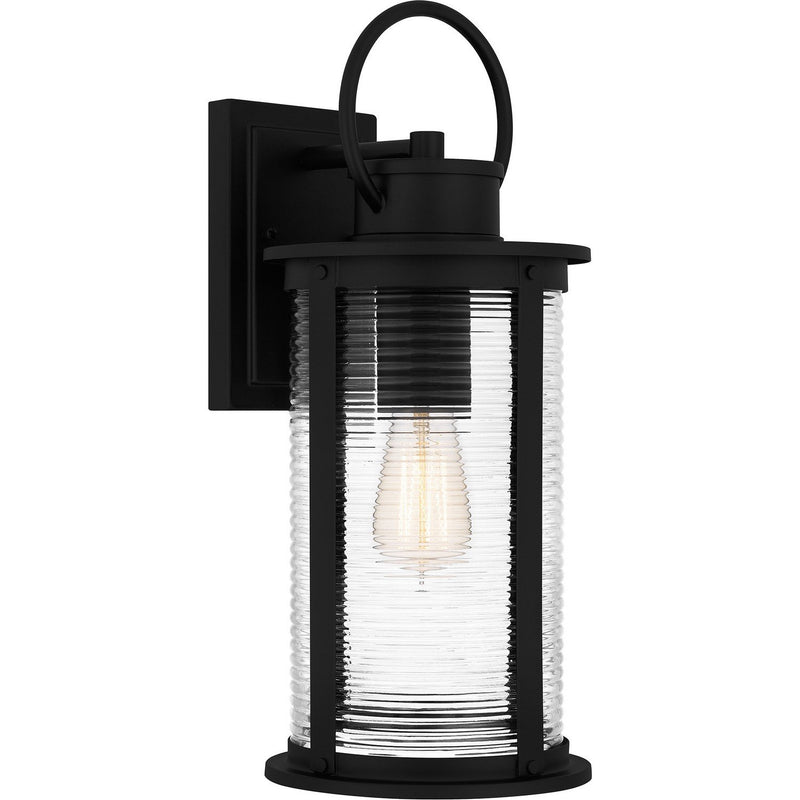 Tilmore Large Outdoor Wall Lantern in Matte Black