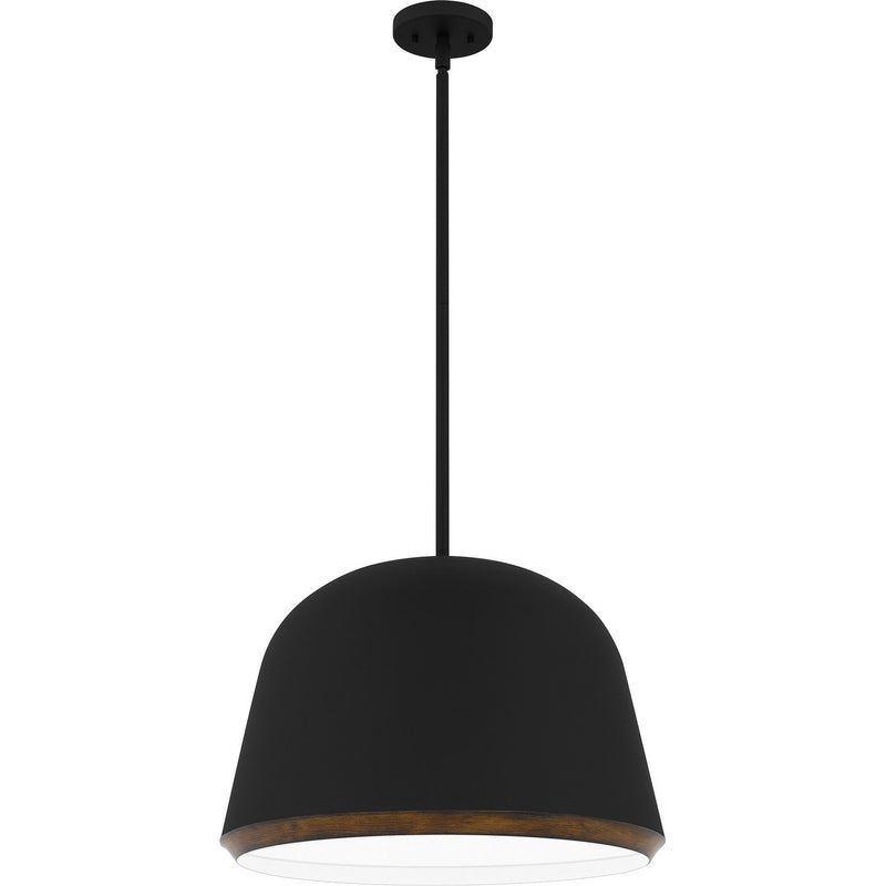 Tamara 4-Light Pendant in Matte Black
