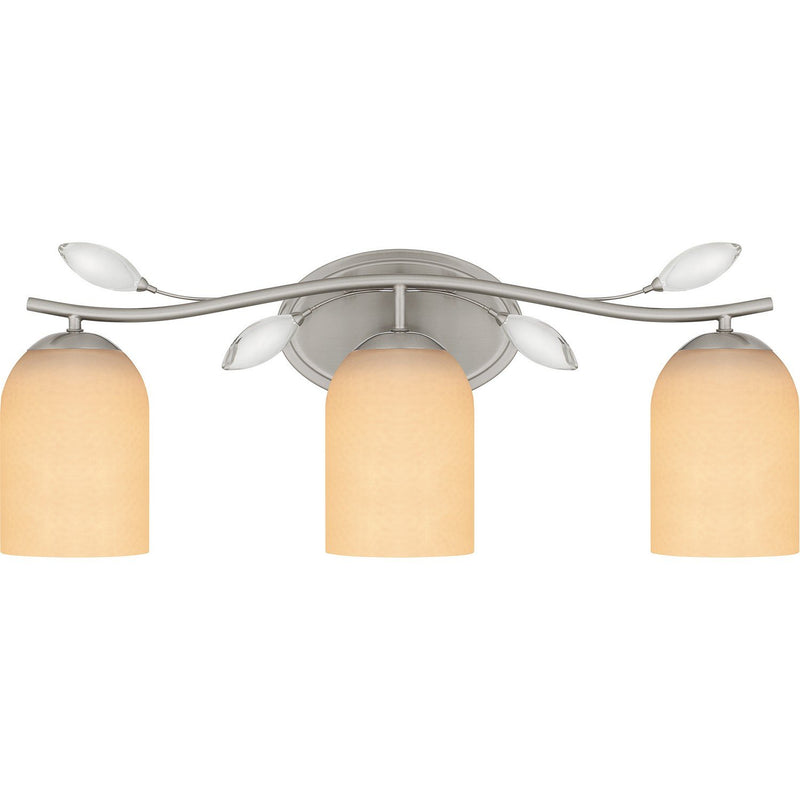 Ulysses 3-Light Bath Vanity Light in Brushed Nickel