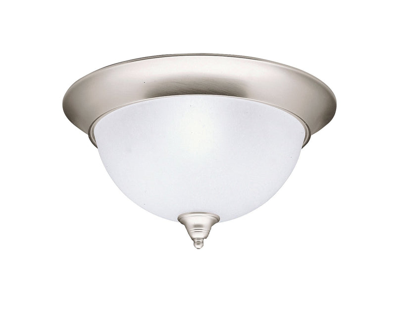 Dover 3-Light Flush Mount in Brushed Nickel