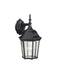 Madison Outdoor Wall 1-Light in Black