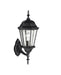 Madison Outdoor Wall 1-Light in Black