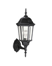 Madison 23" Outdoor Wall Lantern in Black