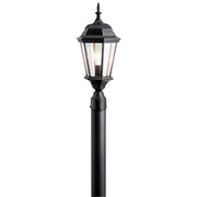 Madison Outdoor Post Light in Black