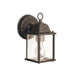 Barrie Outdoor Wall 1-Light in Tannery Bronze - Lamps Expo