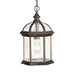Barrie Outdoor Pendant 1-Light in Tannery Bronze