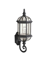 Barrie 22" Outdoor Wall Lantern in Black