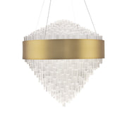 Luzerne Pendant in Aged Brass
