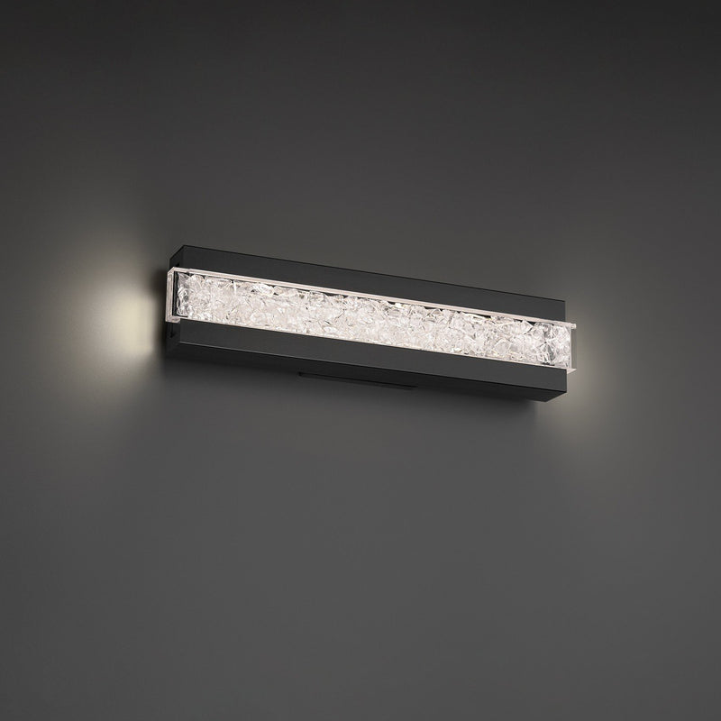 Posh 21" Bath Vanity Light in Black