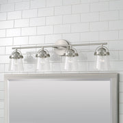 Madison 4-Light Bath Vanity Light in Brushed Nickel