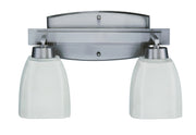 Bridwell 2 Light 15.5" Vanity in Brushed Nickel