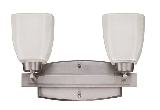 Bridwell 2 Light 15.5" Vanity in Brushed Nickel