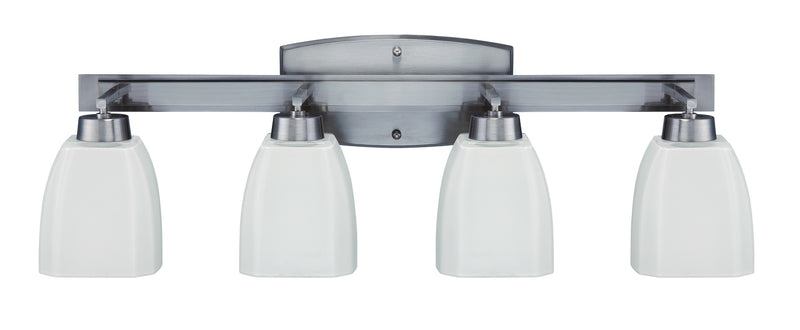 Bridwell 4 Light 28" Vanity in Brushed Nickel