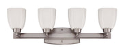 Bridwell 4 Light 28" Vanity in Brushed Nickel