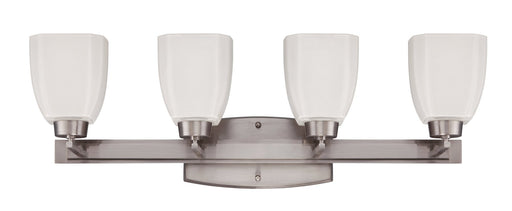 Bridwell 4 Light 28" Vanity in Brushed Nickel
