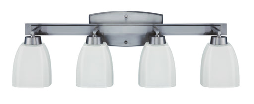 Bridwell 4 Light 28" Vanity in Brushed Nickel