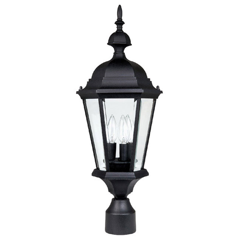 Carriage House 3-Light Outdoor Post Lantern - Lamps Expo