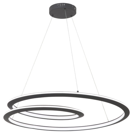 Infinite 30" LED Pendant in Sand Coal Black