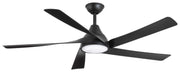 Transonic 56" LED Ceiling Fan in Coal