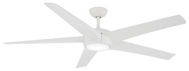 Skymaster 65" LED Ceiling Fan in Flat White