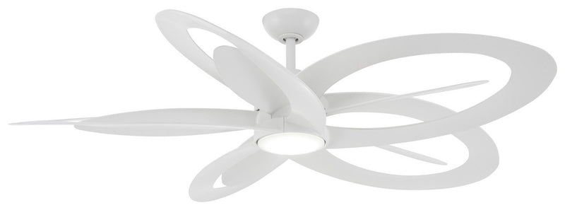 Pinup 60" LED Ceiling Fan in Flat White