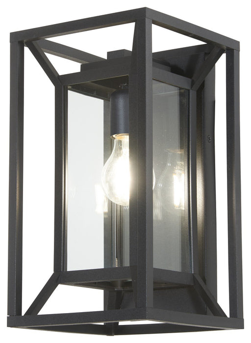 Harbor View Medium Outdoor Wall Lantern in Sand Coal