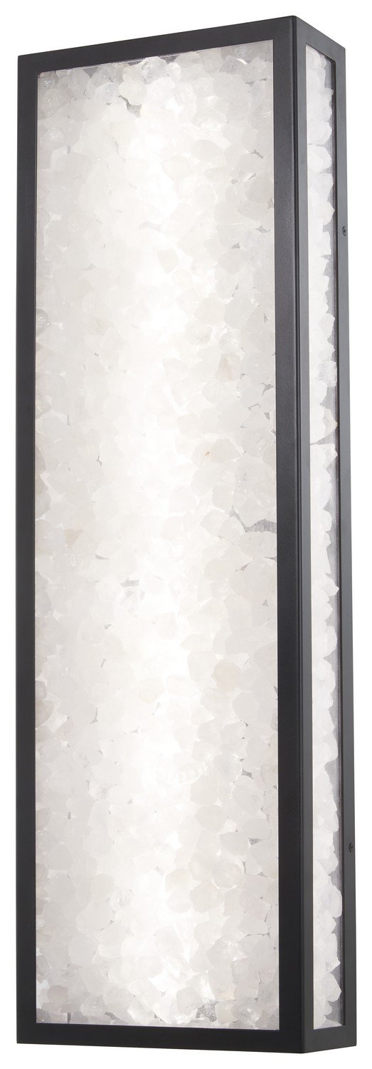 Salt Creek 32" LED Outdoor Wall Sconce in Coal Black