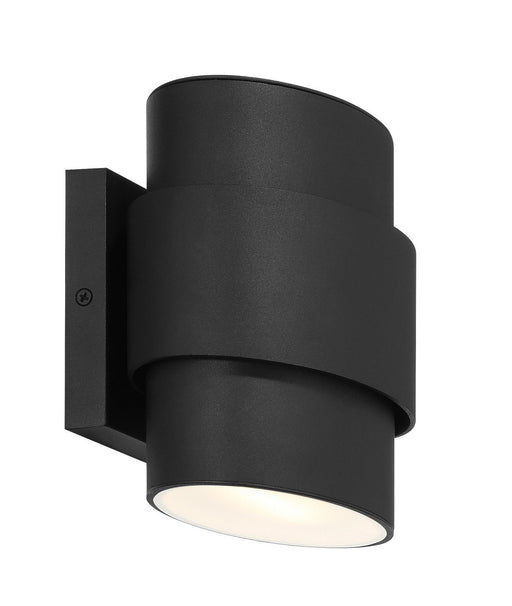 Ladner Lane Small LED Outdoor Wall Sconce in Sand Coal