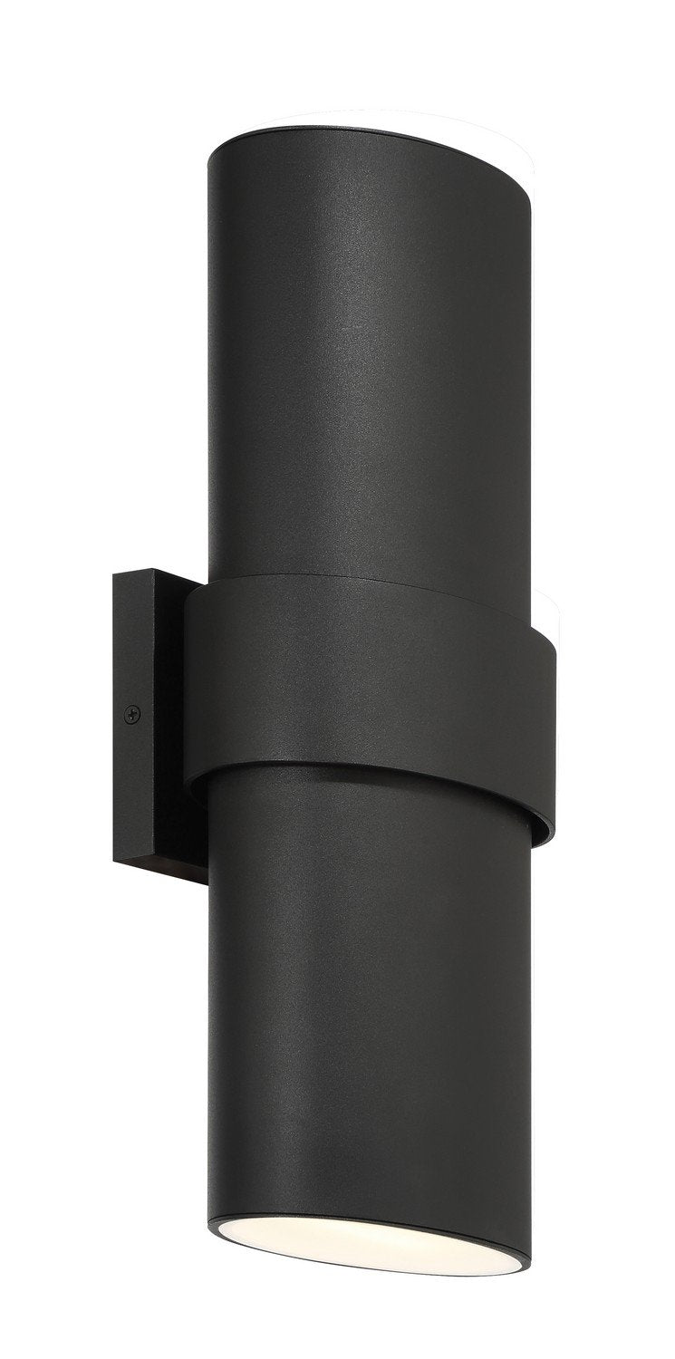 Ladner Lane Large LED Outdoor Wall Sconce in Sand Coal