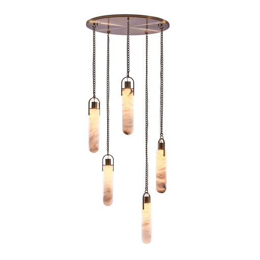 Flint Additions 24" LED Pendant in Winter Brass