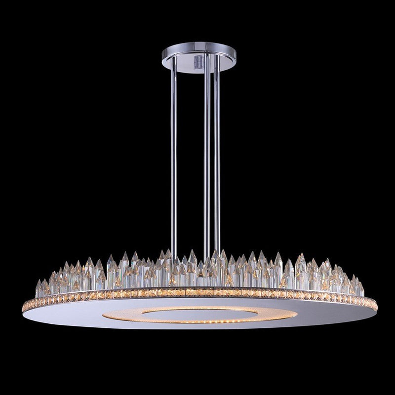 Orizzonte LED Pendant in Polished Chrome