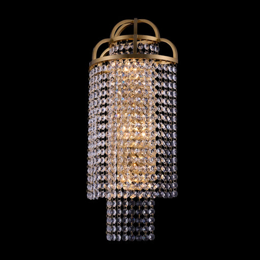 Torta 3-Light Wall Sconce in True Brass