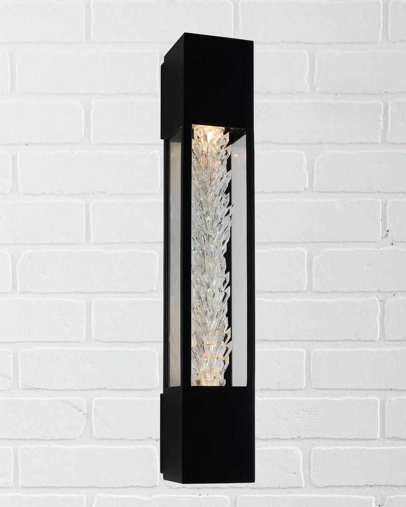 Colonna Esterno LED Outdoor Wall Sconce in Matte Black
