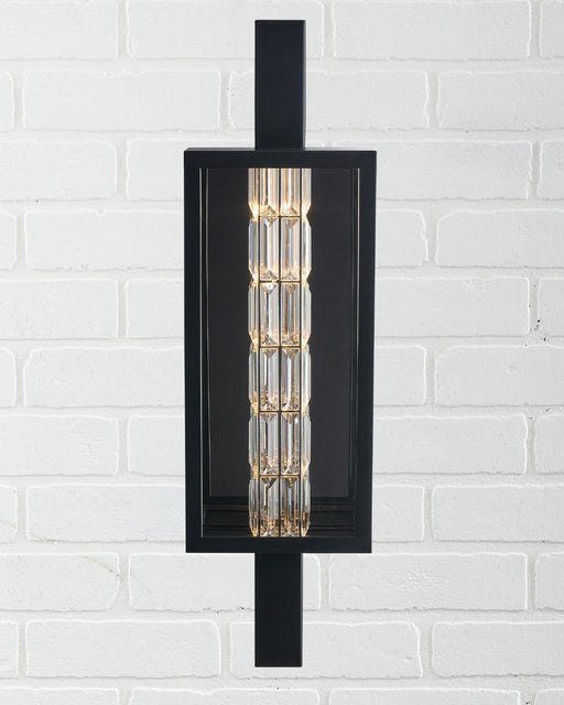 Drita Esterno LED Outdoor Wall Sconce in Matte Black