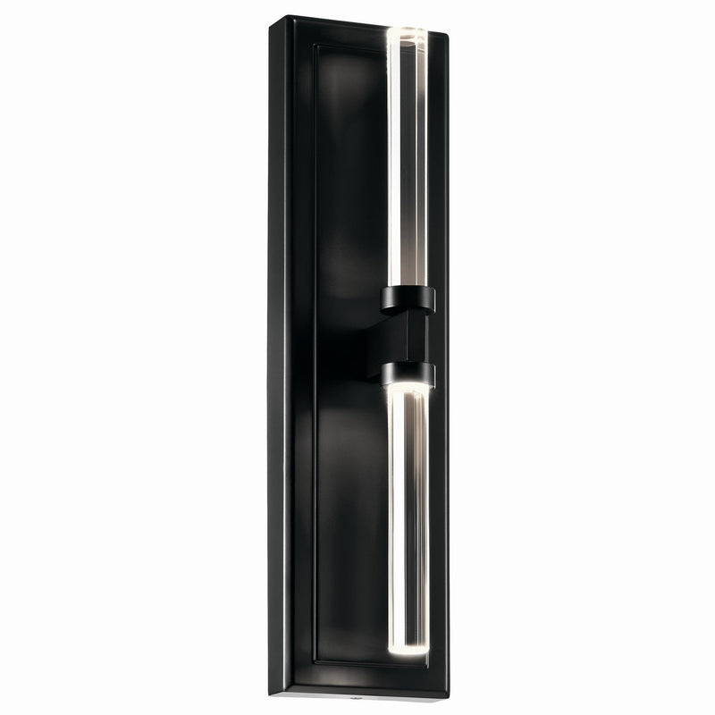 Sycara 2-Light Wall Sconce in Black