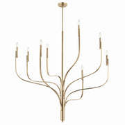 Livadia 8-Light Chandelier in Champagne Bronze
