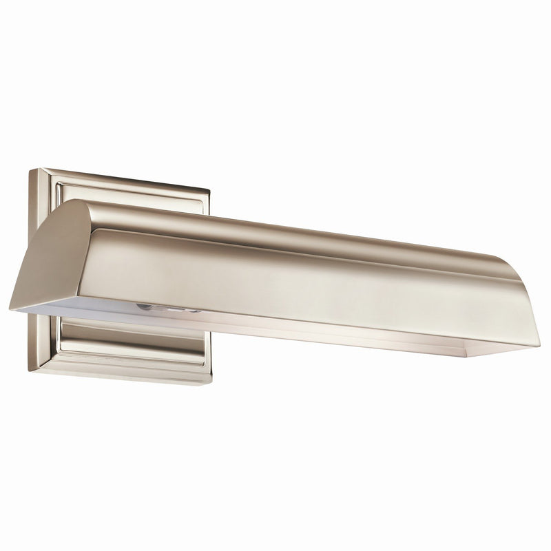 Carston Picture Light in Polished Nickel
