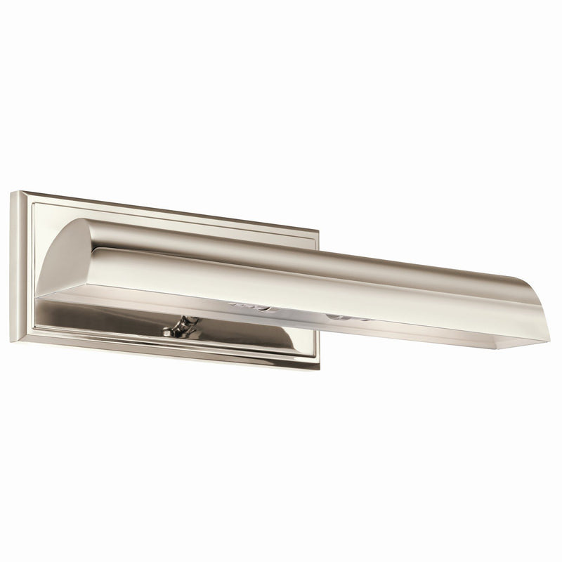 Carston 2-Light 18.25" Picture Light in Polished Nickel