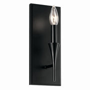 Alvaro Wall Sconce in Black