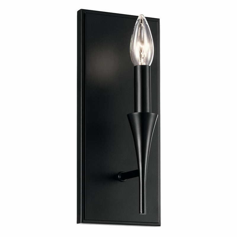 Alvaro Wall Sconce in Black