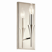 Alvaro Wall Sconce in Polished Nickel