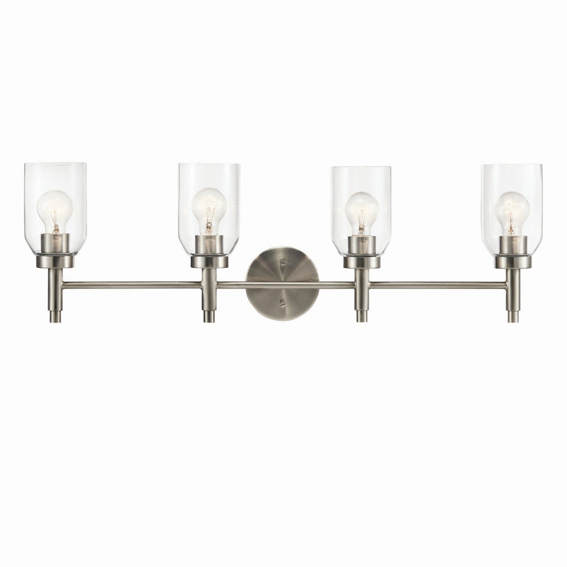 Madden 4-Light Bath Vanity Light in Brushed Nickel