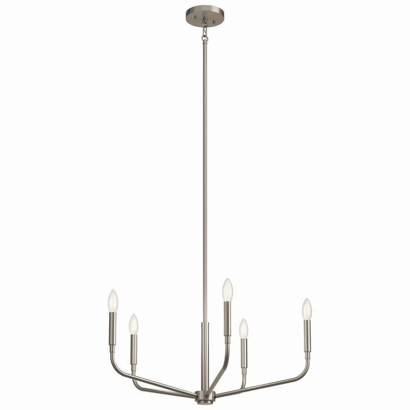 Madden 5-Light Chandelier in Brushed Nickel